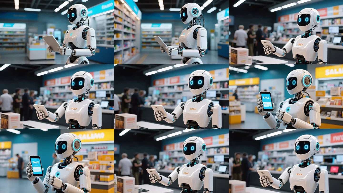 智能机器人销售员 商用服务型机器人的研发与市场前景